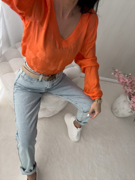 Bluzka ROMA  - pomarańcz