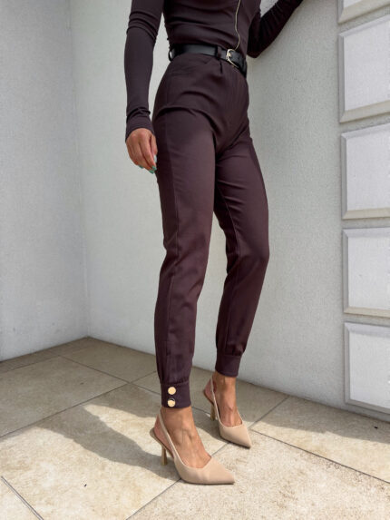 Spodnie NEVADA - czekoladowe