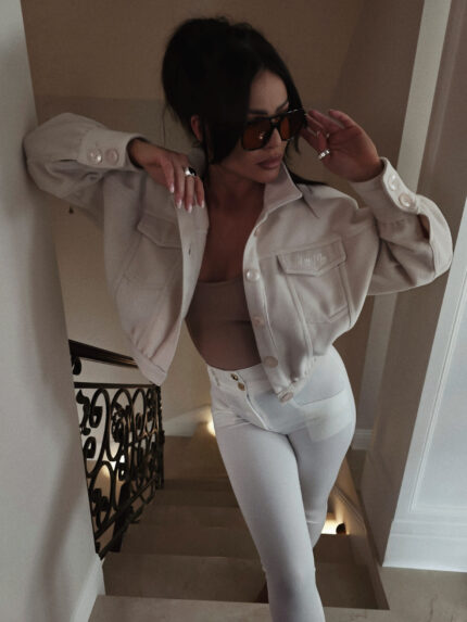 Kurtka MODERN – ecru