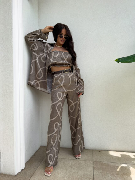 Komplet LAURENT – mokka