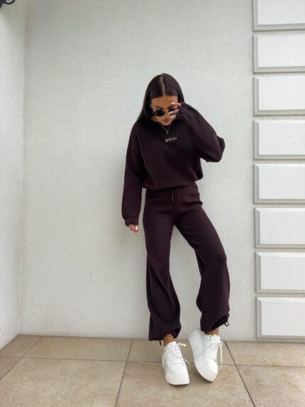 Komplet CANVAS – czekoladowy