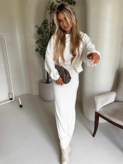 Komplet POLINA – ecru