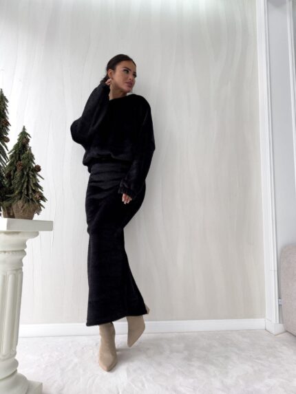 Komplet WINTER - czarny